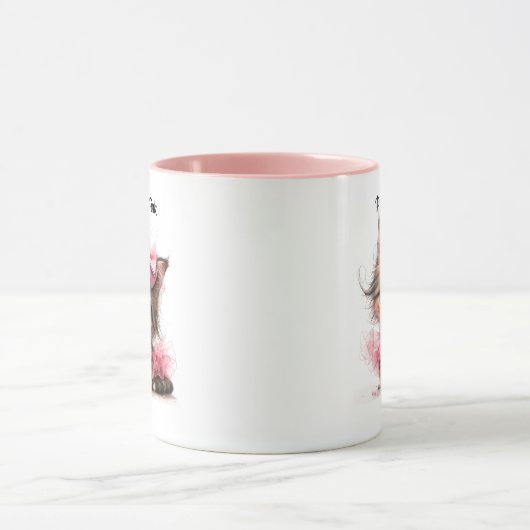 Pretty In Pink. – Kitten Mug マグカップ (中央)