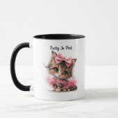 Pretty In Pink. – Kitten Mug マグカップ (左)