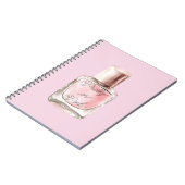 Pretty in Pink Nail Polish ノートブック (左側)