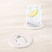 Pretty in Pink Perfume Bottle Bow   コースター (側面)