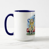 Pretty Laurel High Cheerleader and Red Corvair マグカップ (左)