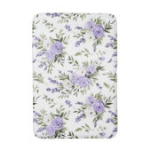 Pretty Lavender Flowers  バスマット (正面縦)