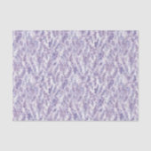 Pretty Lavender Flowers Birthday 薄葉紙 (正面)