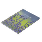 Pretty Lavender Flowers (my photography) ノートブック (左側)