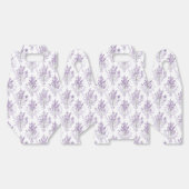 Pretty Lavender Flowers Wedding フェイバーボックス (見開き)