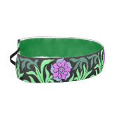 Pretty Lilac Floral Border アスレチックヘッドバンド (左)