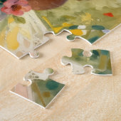 Pretty Little Fairy Girl holding a Cupcake ジグソーパズル (側面)