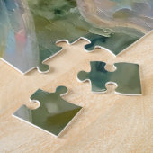 Pretty Little Fairy Girl holding a Cupcake ジグソーパズル (側面)