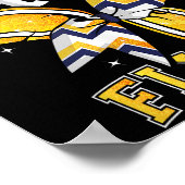 Pretty Little Flyer Cheer Cheerleading Team  ポスター (角)