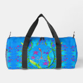 Pretty Little Orchid Bird  ダッフルバッグ (裏面)