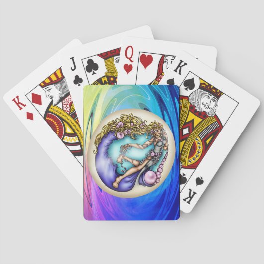Pretty Little Pearl Playing Cards トランプ (裏面)