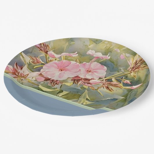 Pretty Little Pinks - 紙皿 (アングル)