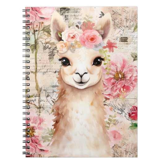 Pretty Llama Notebook ノートブック (正面)