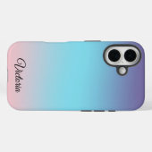 Pretty Ombre Personalized Phone Case-Mate iPhoneケース (裏面 (横))
