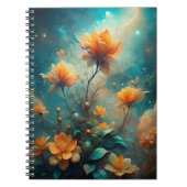 Pretty Orange Flowers  ノートブック (正面)