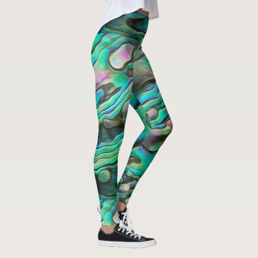 Pretty Painterly Paua Abalone Legging レギンス (右)