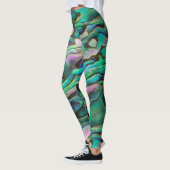 Pretty Painterly Paua Abalone Legging レギンス (左)