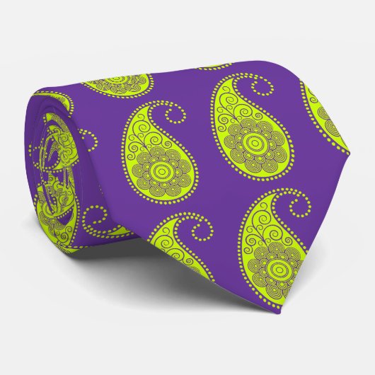 Pretty Paisley ネクタイ (ロール)