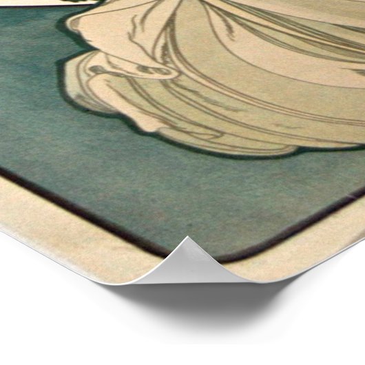 Pretty Paris Girl Ad ポスター (角)