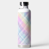 PRETTY PASTEL EASTER PLAID PATTERN ウォーターボトル (右面)