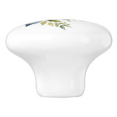 Pretty Pastel Floral セラミックノブ (側面)