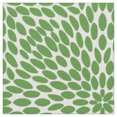 Pretty Pattern hand drawn green ファブリック (クローズアップ)