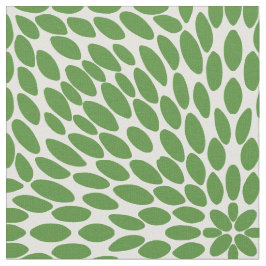 Pretty Pattern hand drawn green ファブリック