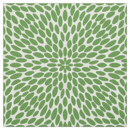 Pretty Pattern hand drawn green ファブリック