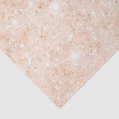 Pretty Peach Faux Glitter Bridal Shower 薄葉紙 (詳細)