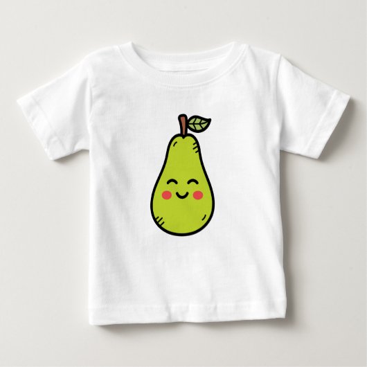 Pretty Pear ベビーTシャツ (正面)