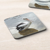 Pretty Pelican Coaster Set コースター (左側)