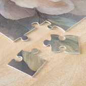 Pretty Pink and White Flowers  ジグソーパズル (側面)