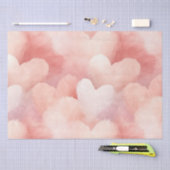 Pretty Pink Blush Hearts 薄葉紙 (クラフト)