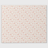 Pretty pink butterflies ラッピングペーパー (フラット)