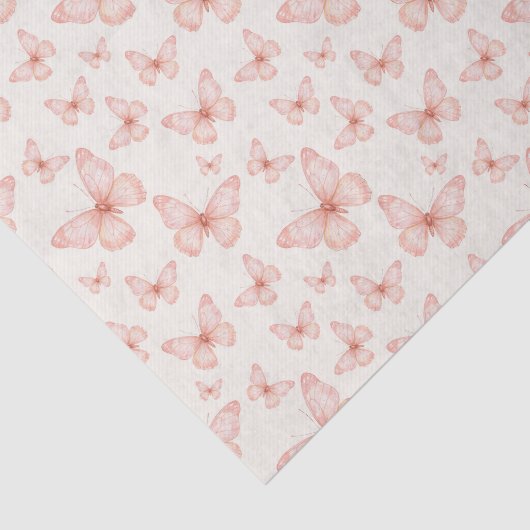 Pretty pink butterflies 薄葉紙 (詳細)