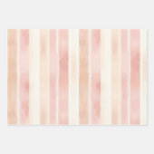 Pretty Pink Butterflies Birthday ラッピングペーパーシート (正面2)