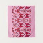 Pretty Pink Coquette Tapestry タペストリー (正面)