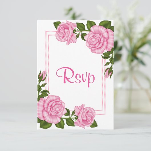 Pretty Pink Corner Bouquets RSVP (スタンド正面)