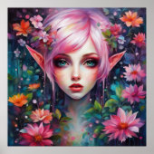 Pretty Pink Elf  Poster ポスター (正面)