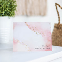 Pretty Pink + Faux Gold Glitter