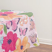 Pretty Pink Flower Garden テーブルクロス (インサイチュ)