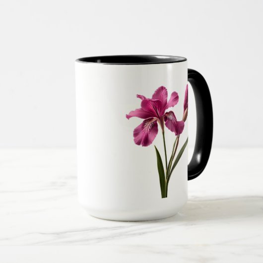 Pretty Pink Flower Mug マグカップ (正面右)