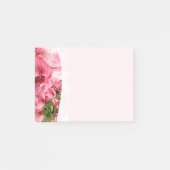 Pretty Pink Flower  Post-It Notes ポストイット (正面)