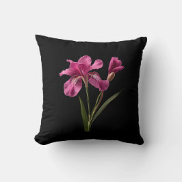 Pretty Pink Flower Throw Pillow クッション