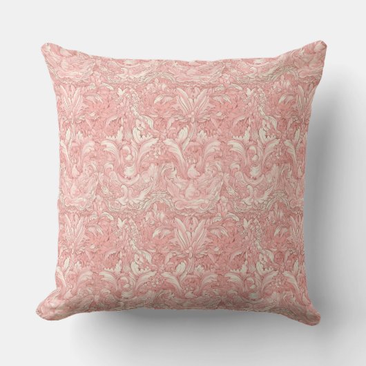 Pretty Pink French Parisian Design クッション (正面)