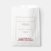 Pretty Pink Hydrangea Funeral Seed Packet フェイバーバッグ (正面)