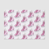 Pretty Pink Ice Skates Christmas 薄葉紙 (正面)