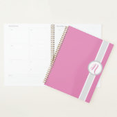 Pretty Pink Monogram Planner プランナー手帳 (ディスプレー)