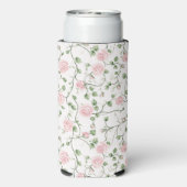 Pretty Pink Roses Floral   スリム缶クーラー (Seltzer裏面)