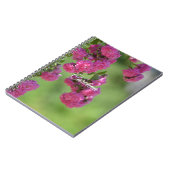 Pretty Pink Roses Floral ノートブック (左側)